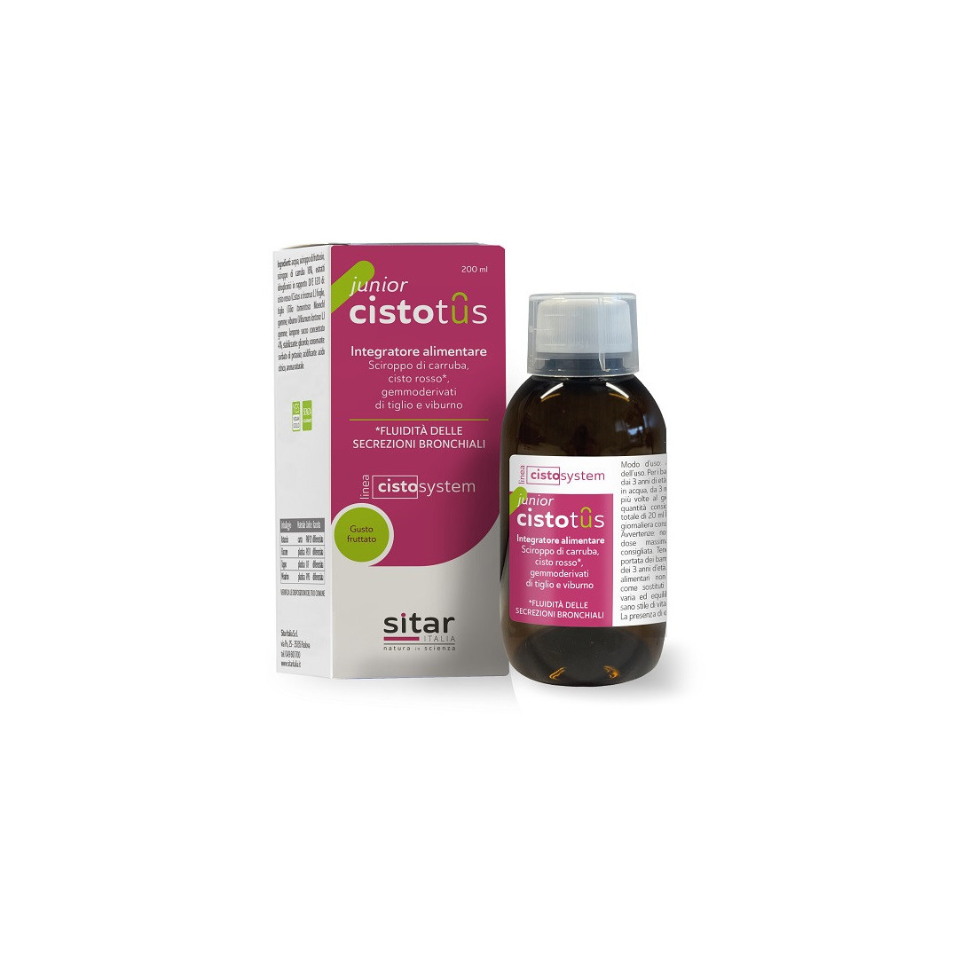 CISTOTUS JUNIOR 200ML CISTOSYS