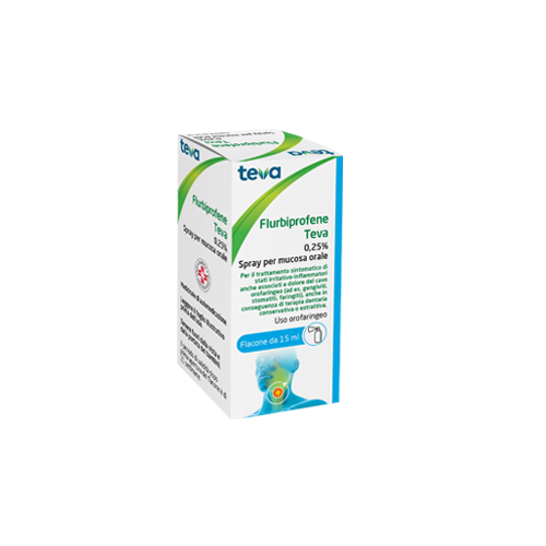 FLURBIPROFENE TE OS SPRAY 15ML