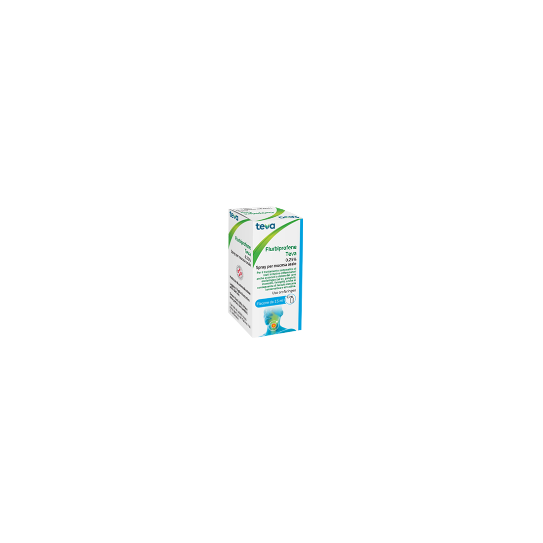 FLURBIPROFENE TE OS SPRAY 15ML