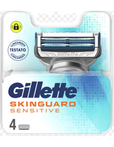GILLETTE SKINGUARD LAME 4PZ
