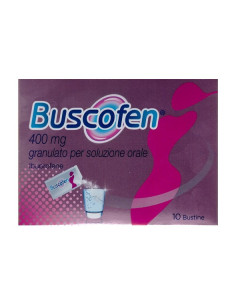BUSCOFEN GRAT 10BUST 400MG