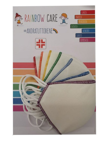 MASCHERINA RAINBOW CARE 7PZ