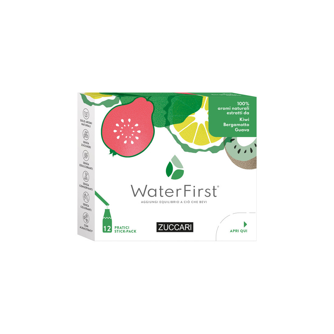 WATERFIRST KIWI BERG GUAV12STK