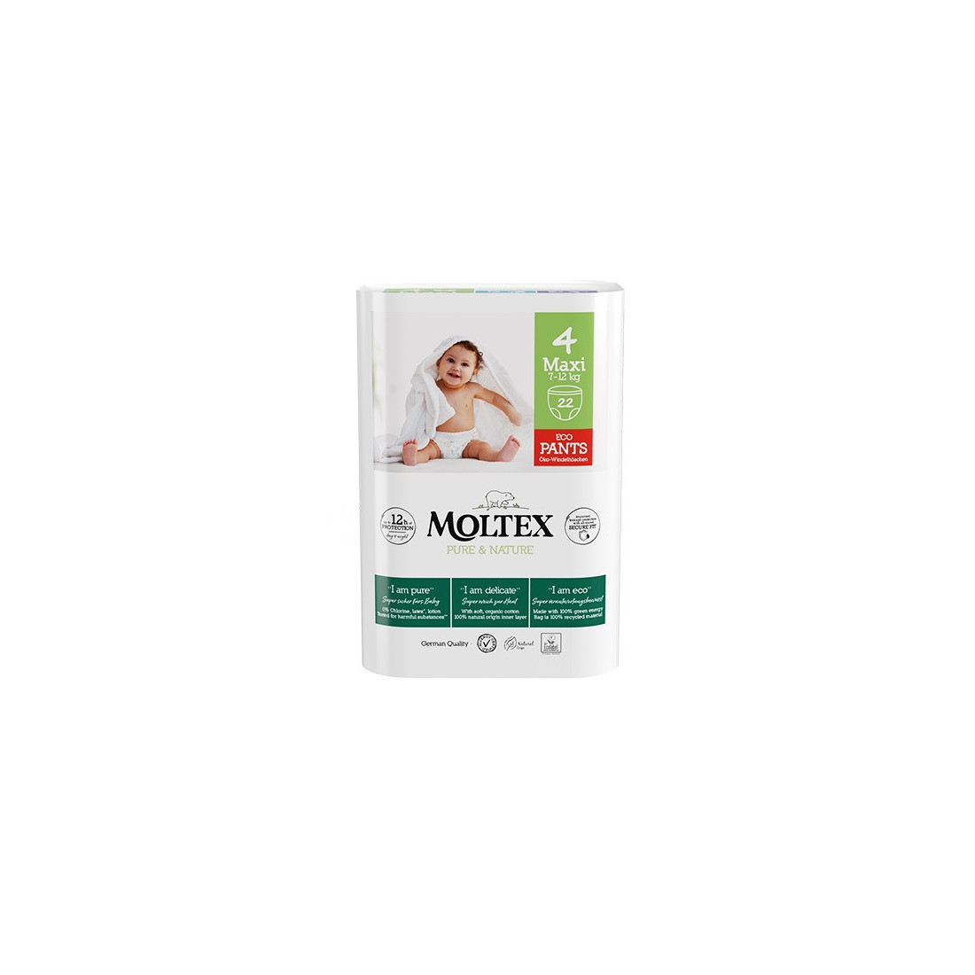 MOLTEX PURE&NATURE PANTS MAXI