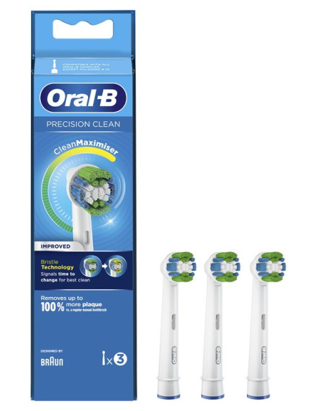 ORALB REFILL EB-20-3 PREC CLEA
