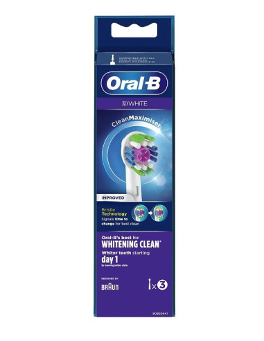 ORALB REFILL EB-18-3 3D WHITE