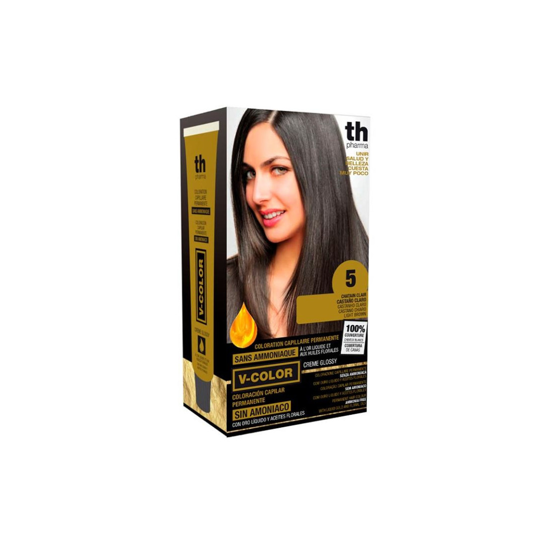 TH V COLOR KIT S/AMM 5 ORO LIQ