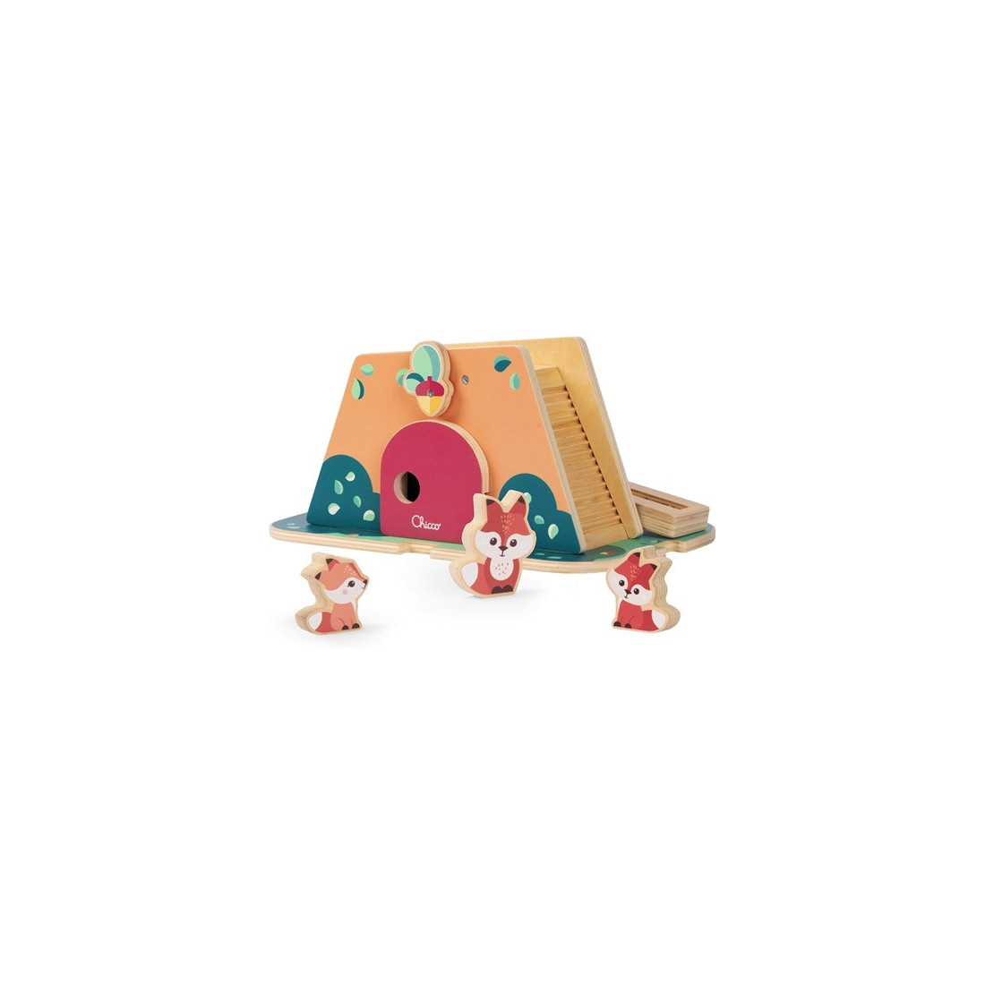 CH game wood Tana Volpi