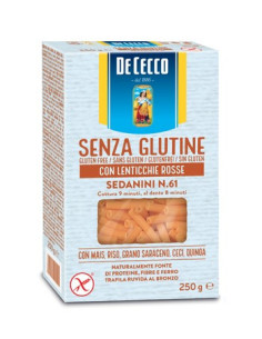 DE CECCO SEDANINI N61 LENT250G
