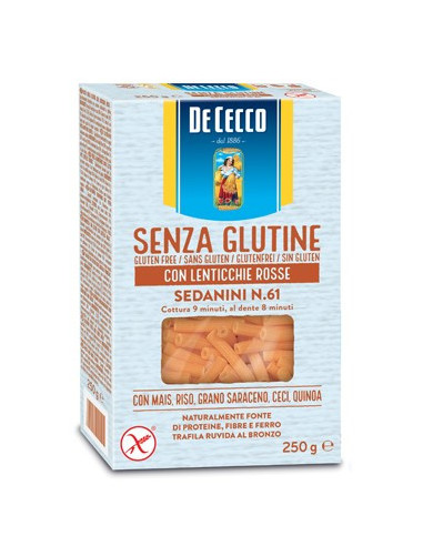 DE CECCO SEDANINI N61 LENT250G