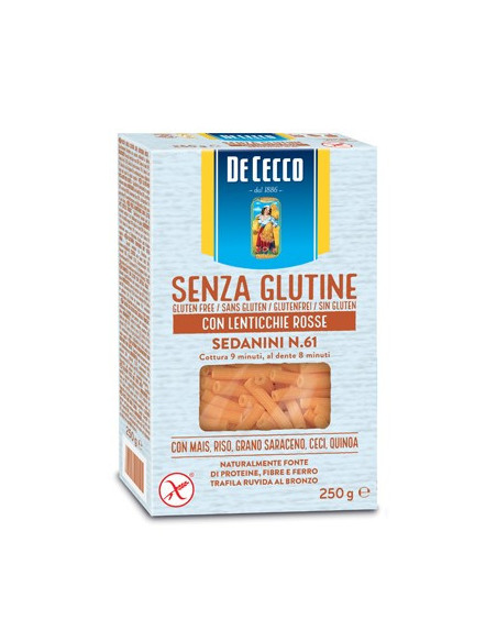DE CECCO SEDANINI N61 LENT250G