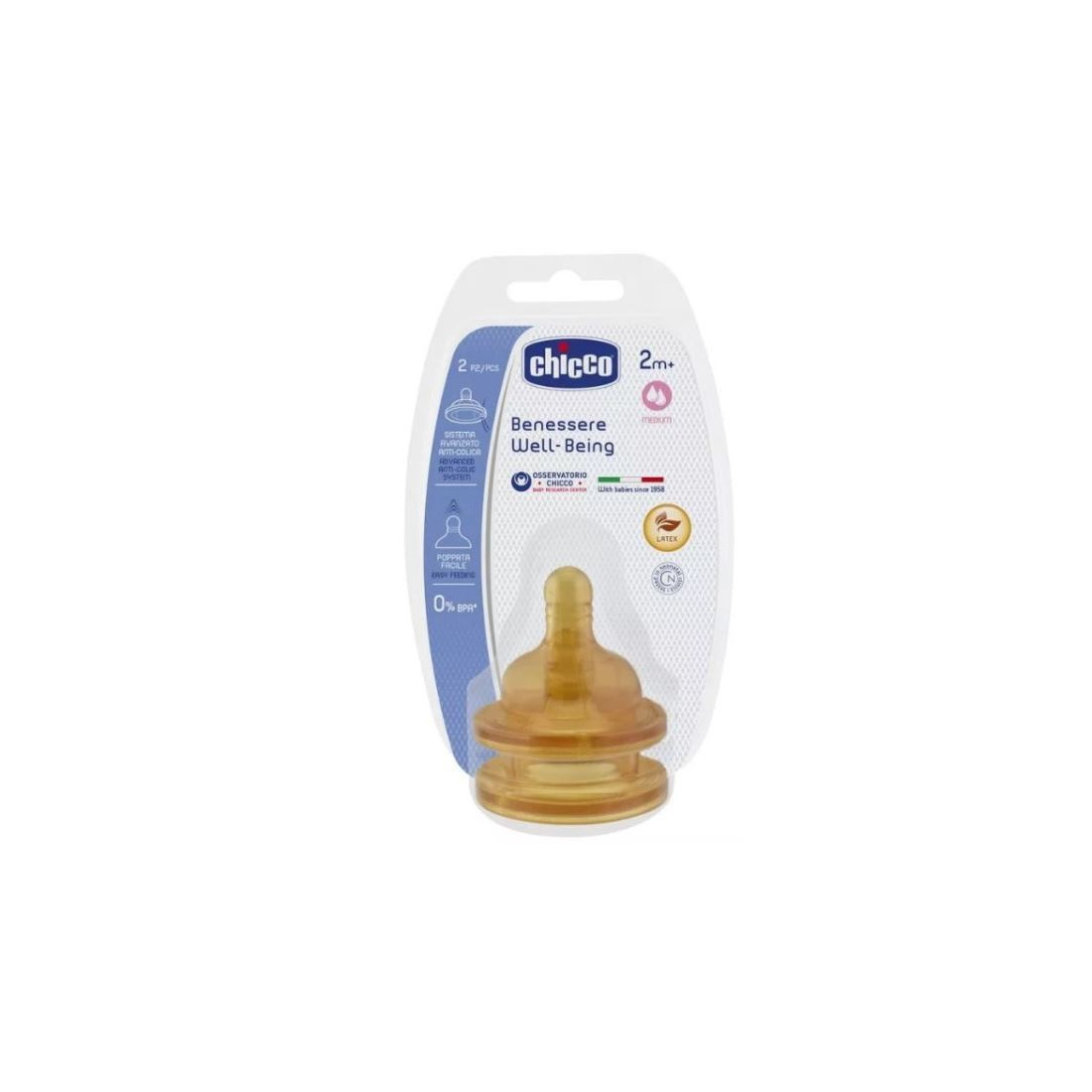 CHICCOTETT WELLNESS REGUL 2PCS CAU