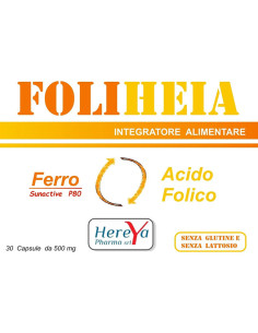FOLIHEIA 30CPS 500MG