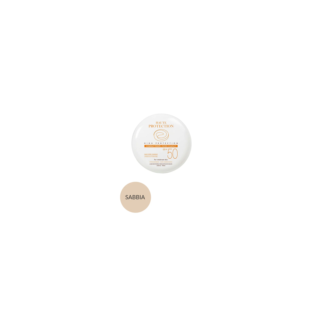 AVENE SOLARE COMPATTO 50 SABBIA