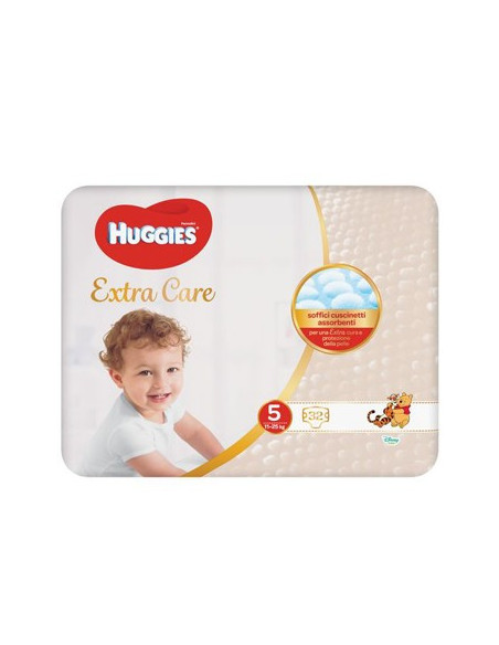 HUGGIES EXTRA CARE GR 5 32PZ
