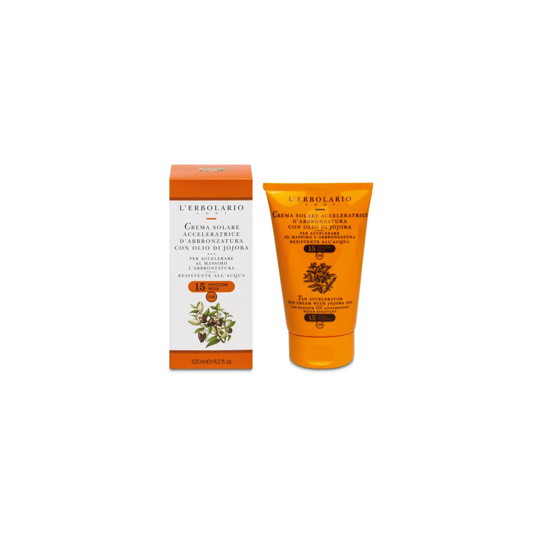 SOLAR CREAM ACCEL ABBR SPF15