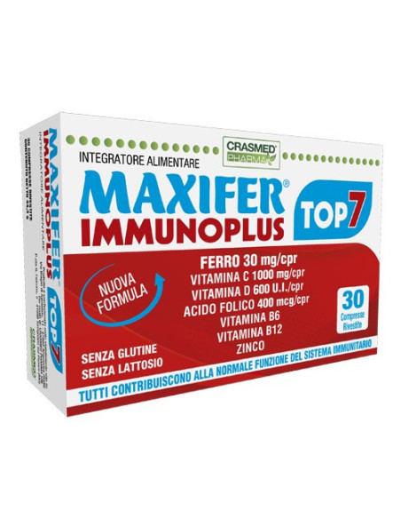 MAXIFER IMMUNOPLUS TOP 7 30CPR