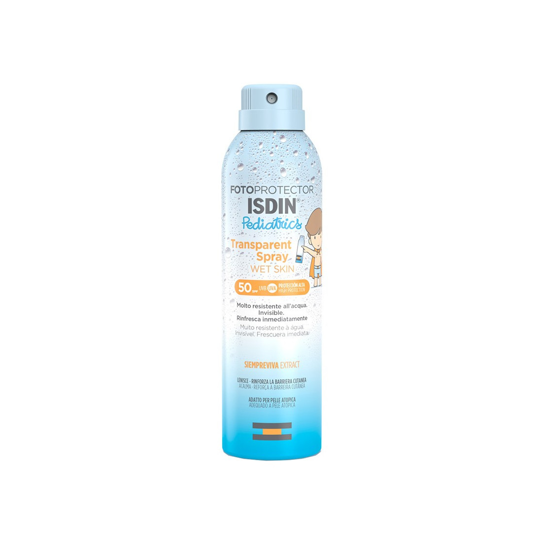 FOTOPROTECTOR PED SPRAY TRASPARENTE