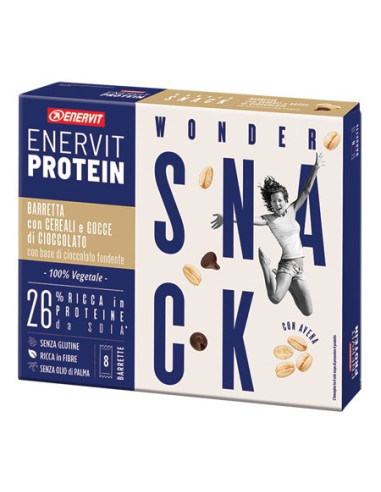 ENERVIT PROTEIN SNACK CRL 8BAR