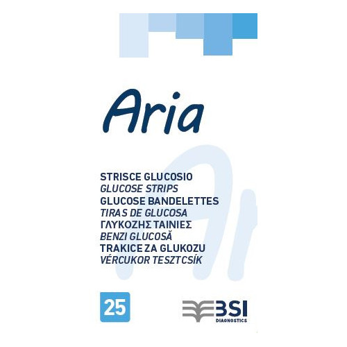 STRISCE MIS GLICEMIA ARIA 25PZ