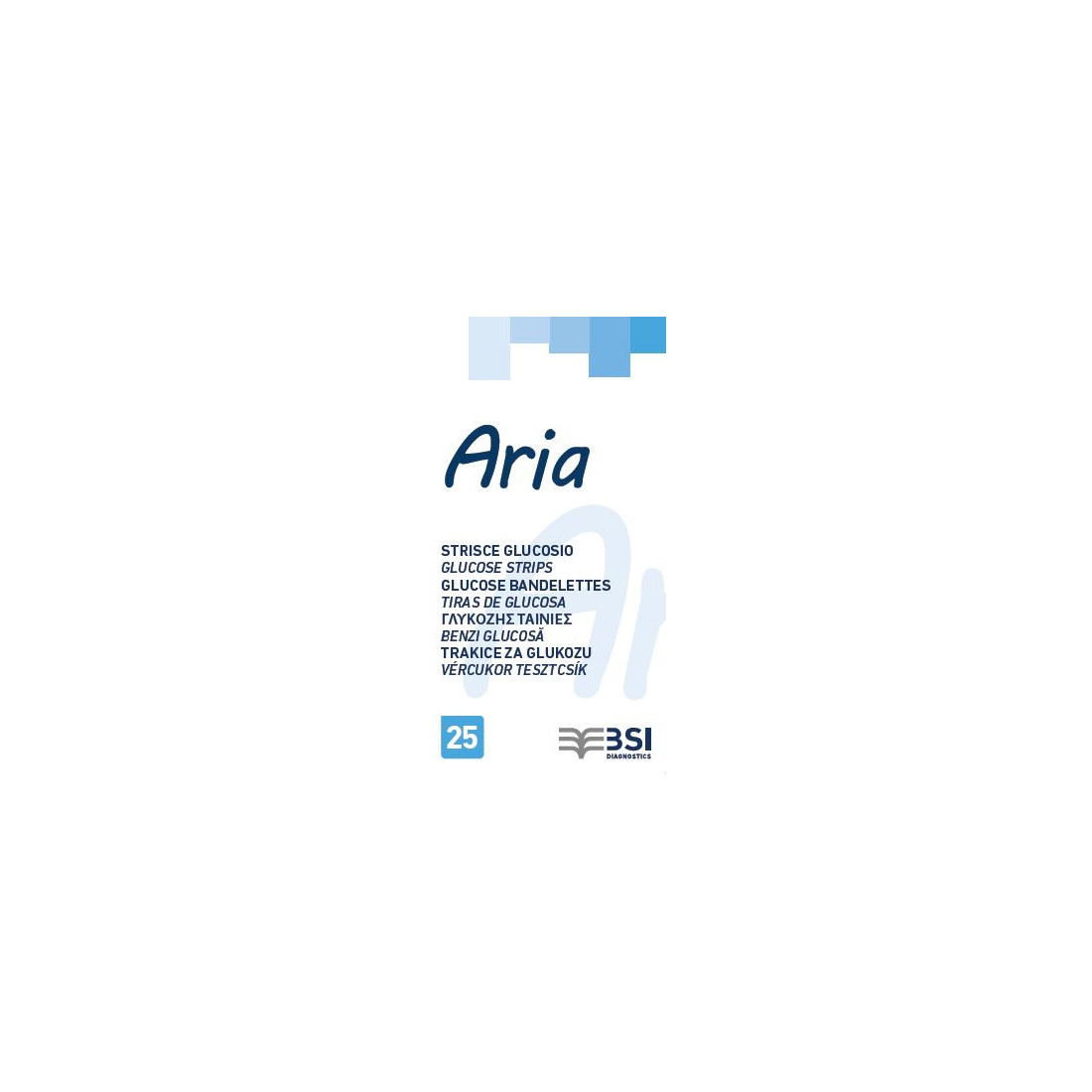 STRISCE MIS GLICEMIA ARIA 25PZ
