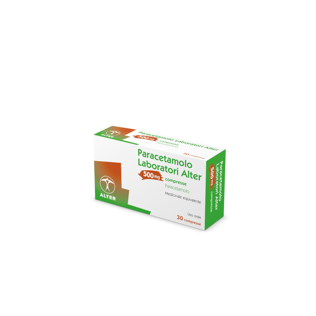 PARACETAMOLO ALT 30CPR 500MG