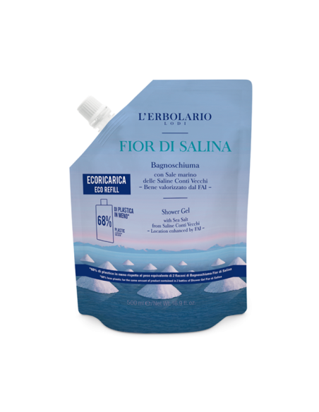 L'ERBOLARIO FIOR DI SALINA BAGNOSCHIUMA ECO RICARICA 500ML