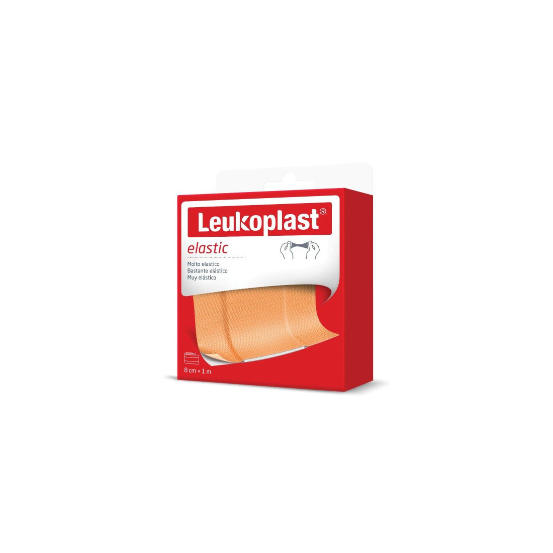 LEUKOPLAST ELASTIC M1X8CM