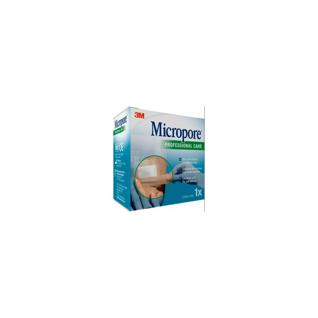 3M MICROPORE SURG T TA M5X25MM