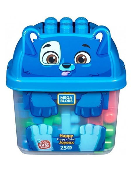 FISHER PRICE MEGA BLOKS HAPPY SECCHIELLO CUCCIOLO