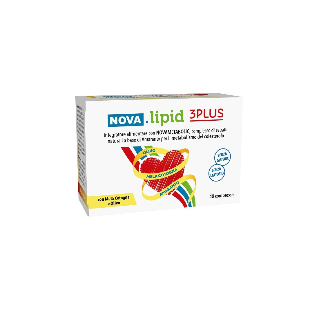 NOVA LIPID 3 PLUS 40CPR PER IL COLESTEROLO E CARBOIDRATI