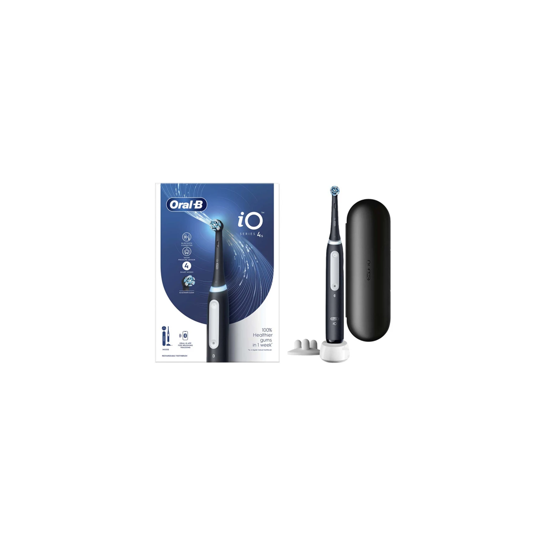 ORALB IO 4 NERO SPAZZ + TRAVEL