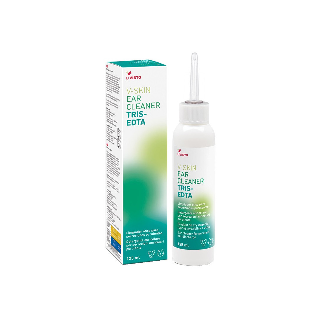 V SKIN EAR CLEANER TRIS EDTA