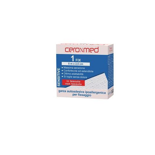 GARZA CEROXMED FIX 500X5CM 1PZ