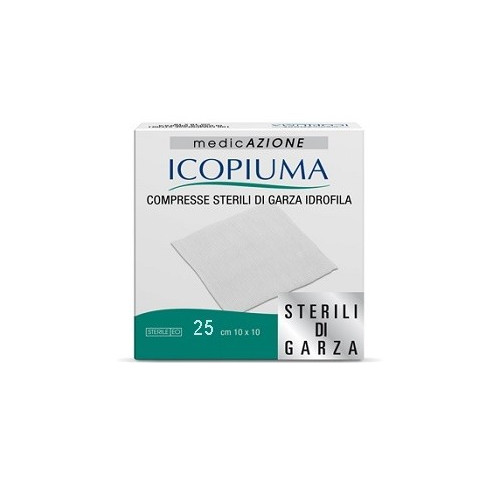 GARZA ICOPIUMA 10X10CM 25PZ