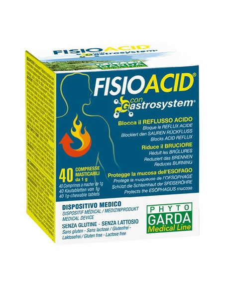 FISIOACID 40CPR MASTICABILI