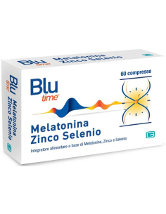 BLU TIME MELATONINA ZINCO SELENIO 60 COMPRESSE