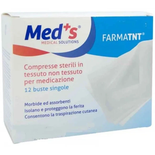 GARZA MEDS TNT 10X10CM 12PZ PO