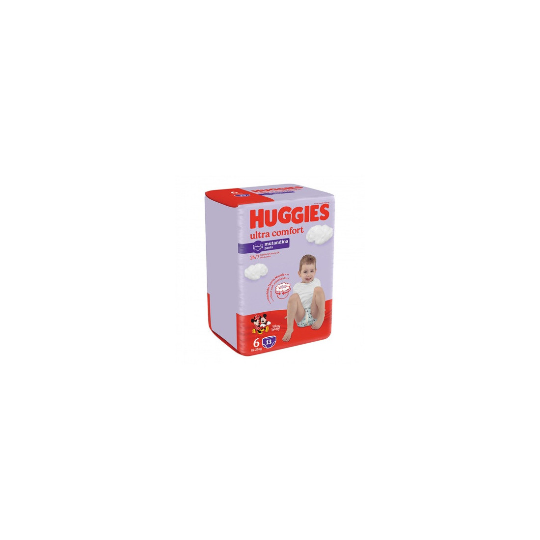 HUGGIES DIAPER PANT BASE 6 13P