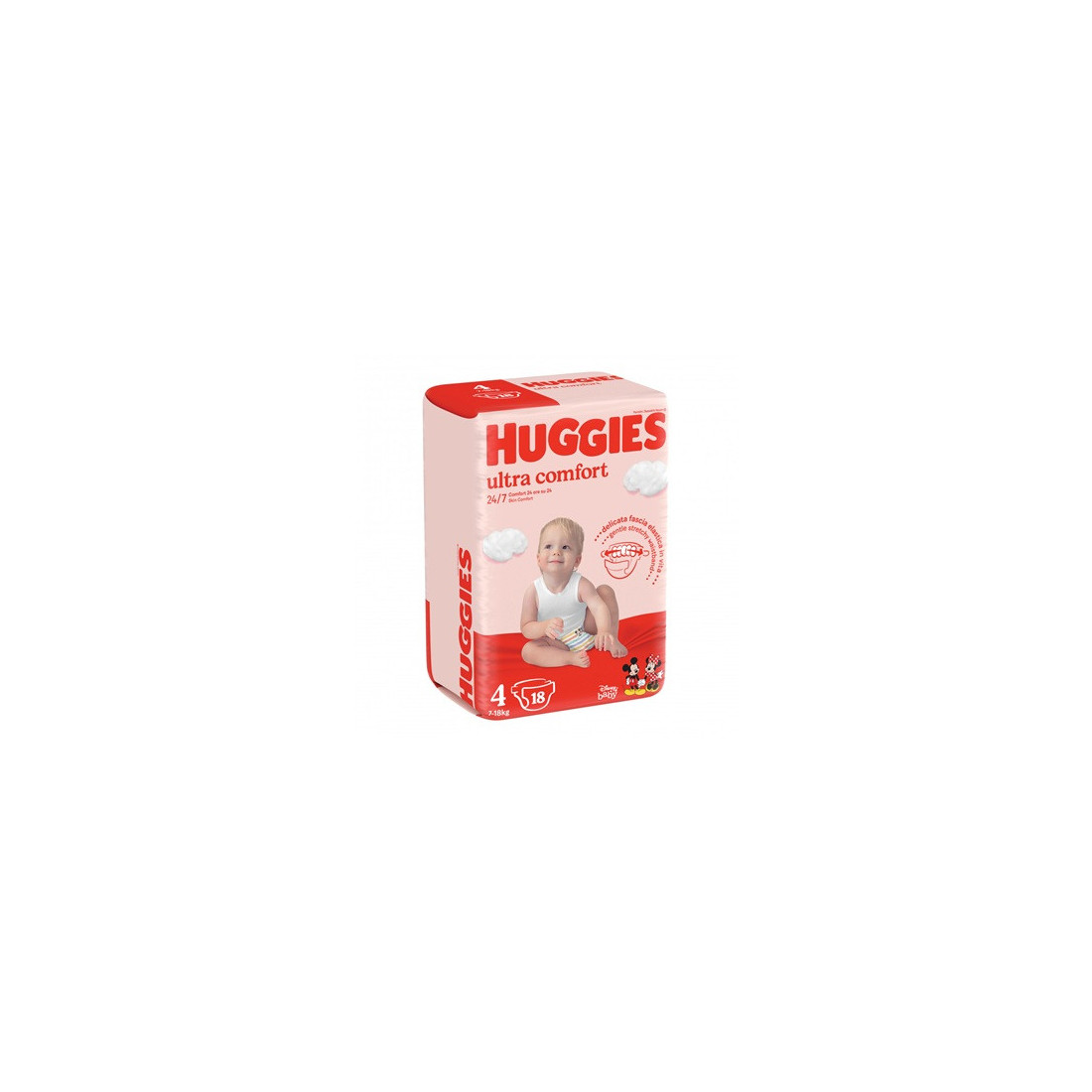 HUGGIES ULTRA COMFORT BAS4 18P