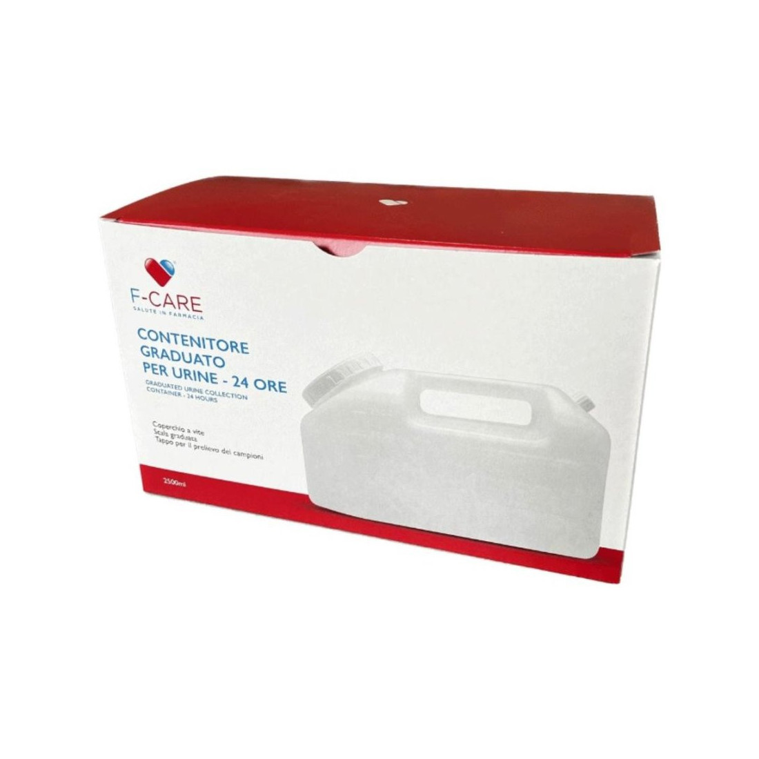 F CARE URINE CONTAINER 24 HOURS