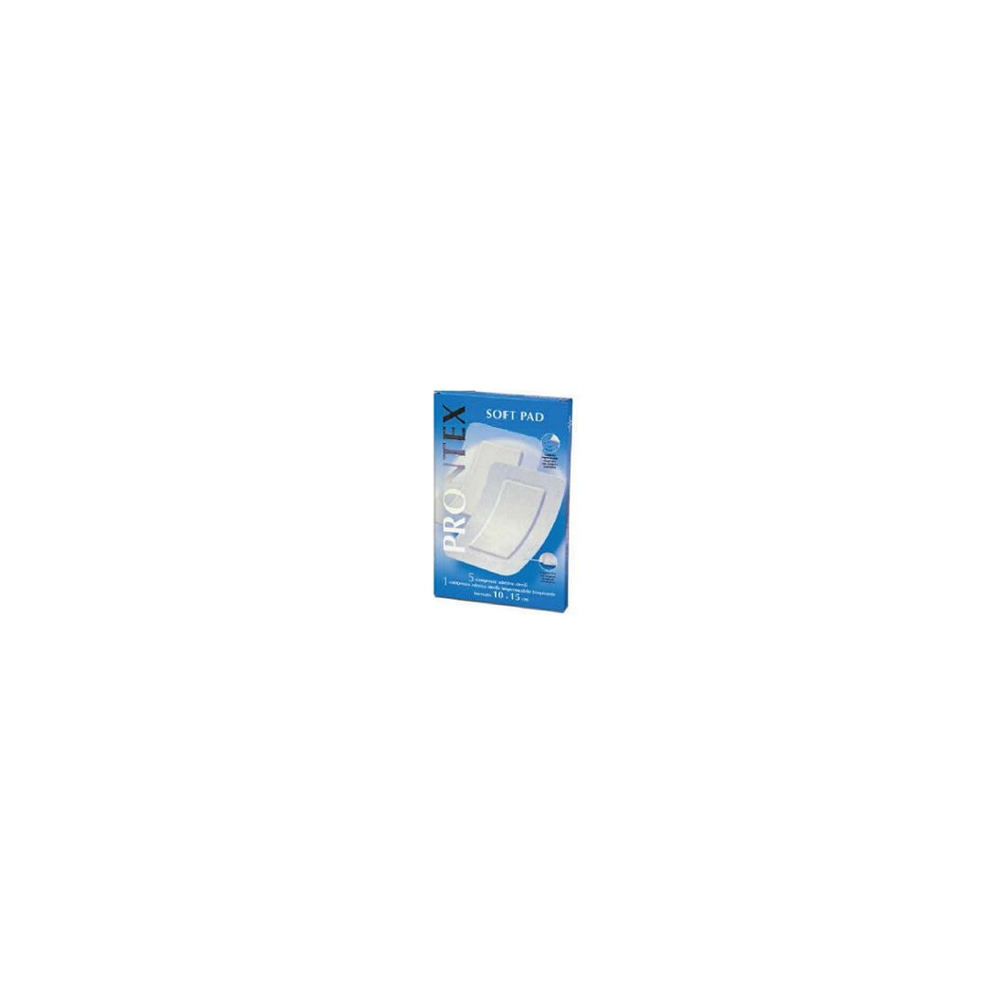 GARZA PRONTEX SOFT 10X15CM 6PZ