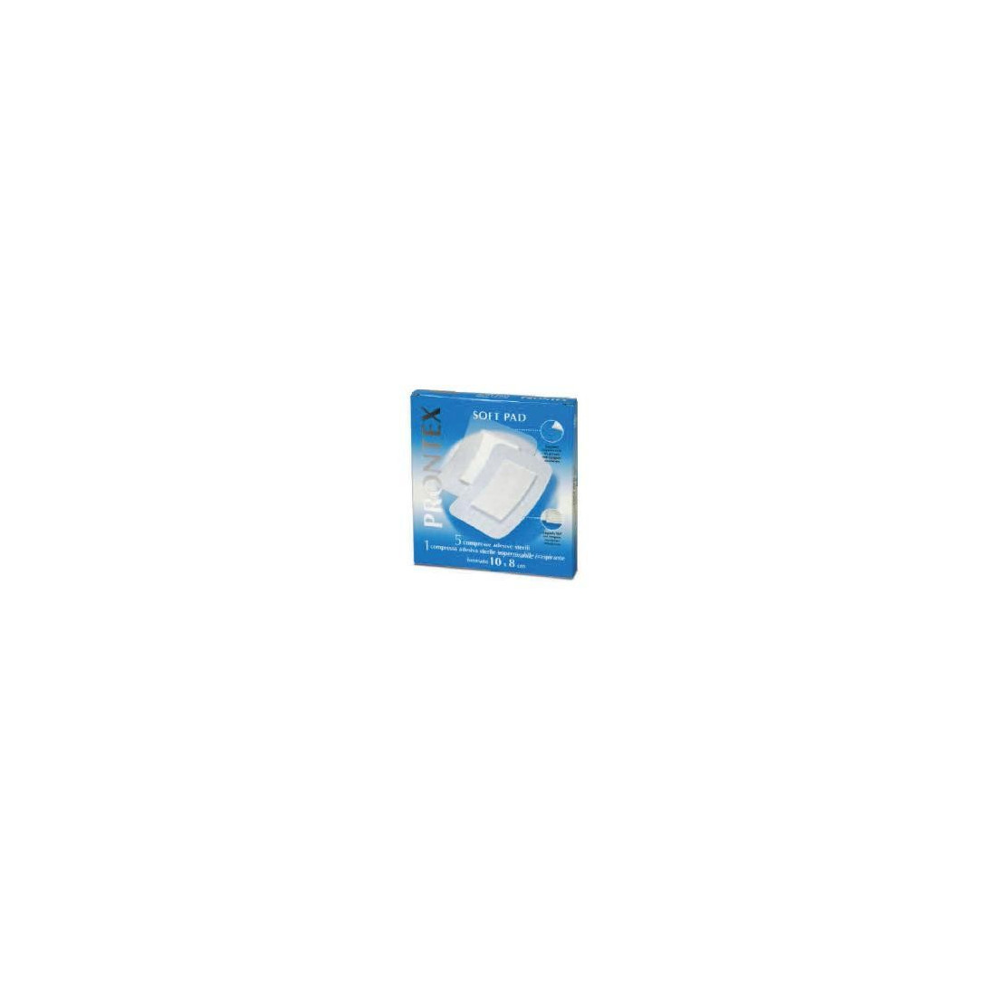 GARZA PRONTEX SOFT 10X8CM 6PZ