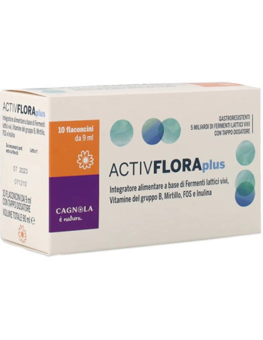 ACTIV FLORA PLUS 10FLX9ML