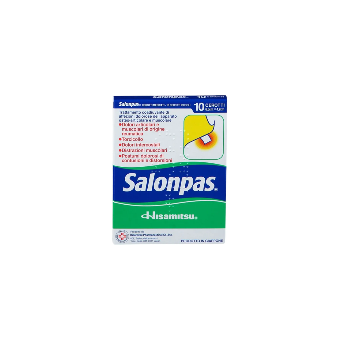 SALONPAS 10cer med picca6.5x4.2