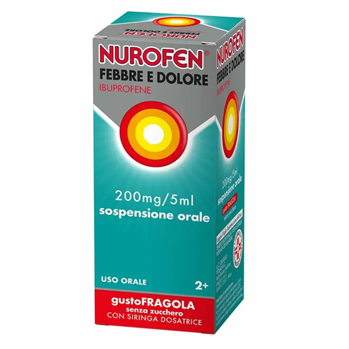 NUROFEN FEBBRE D 200MG/5ML FRA
