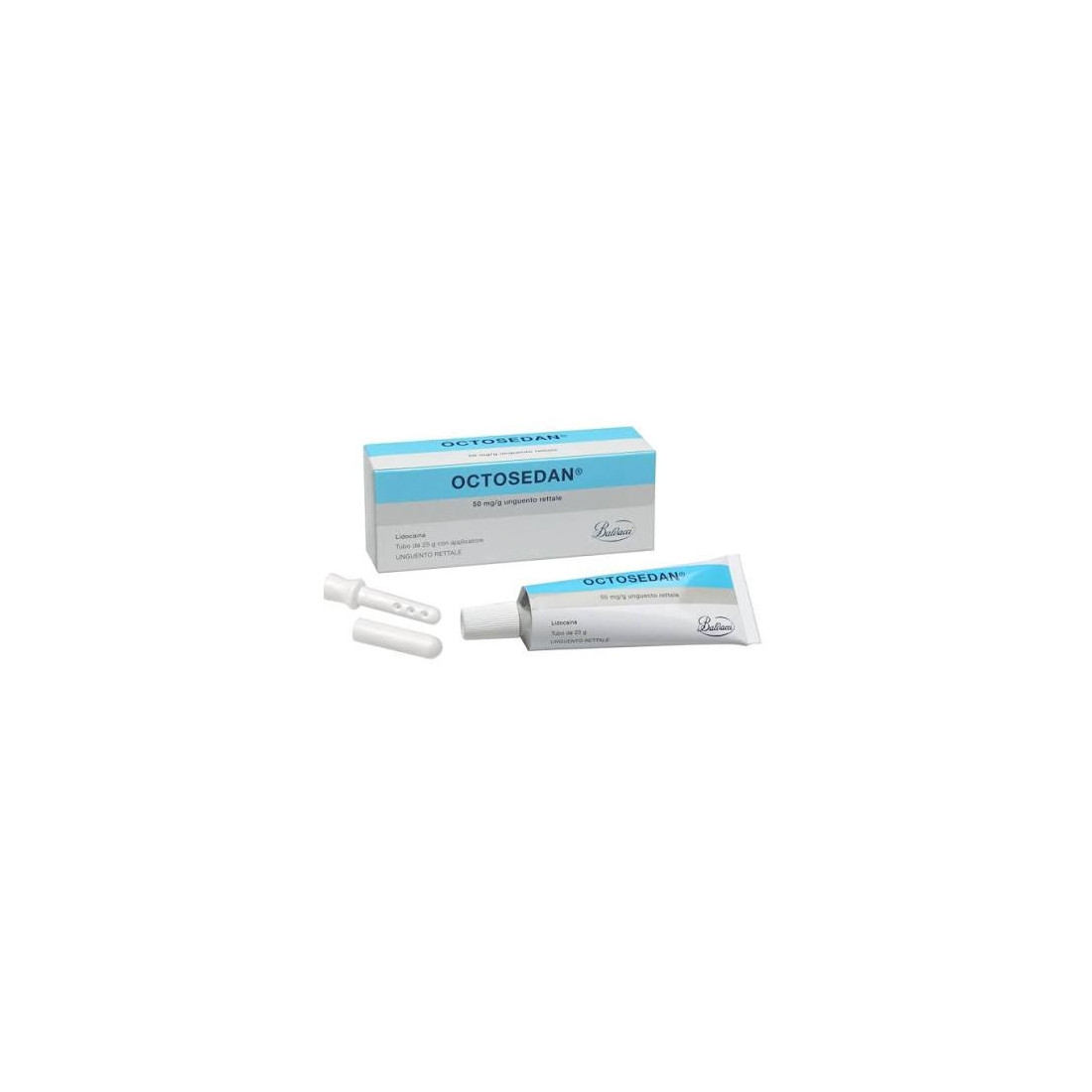 OCTOSEDAN UNG RETT 25G 50MG/G