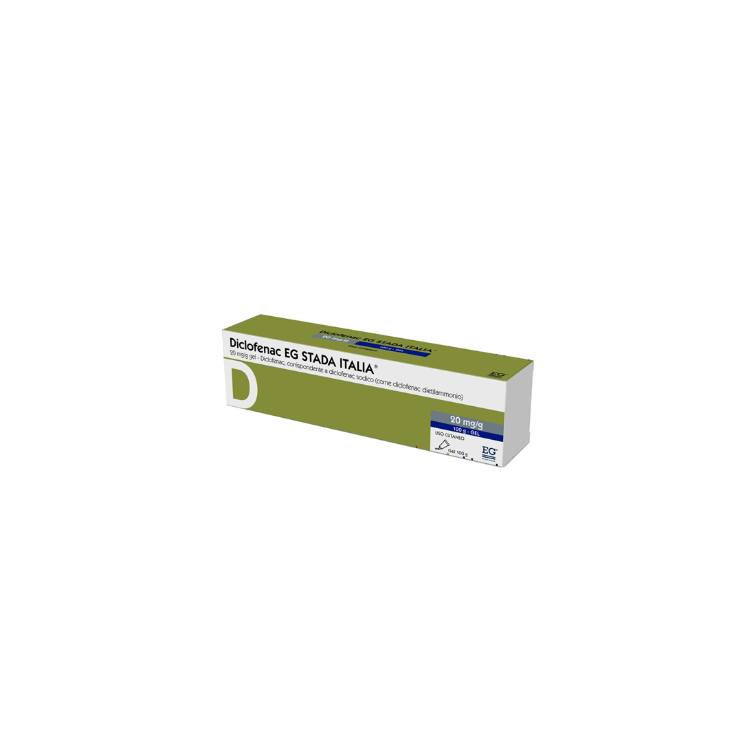 DICLOFENAC EG GEL 100G 20MG/G