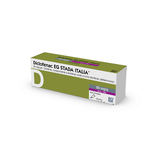 DICLOFENAC EG GEL 60G 20MG