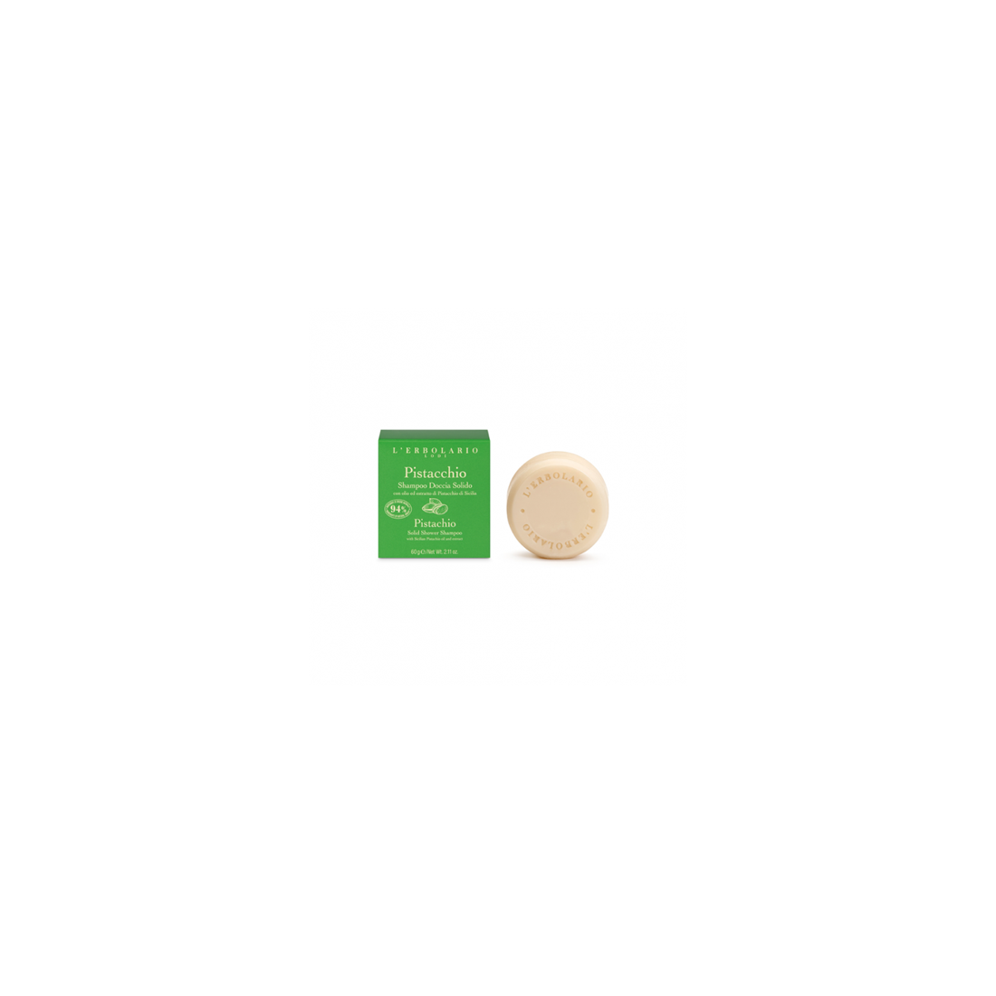 PISTACCHIO SHAMPOO SOLIDO 60G